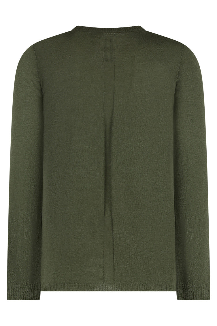 Green Crew Neck Sweater 2