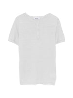 Grey Solid Henley T-Shirt 1