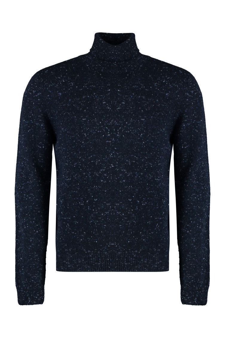 Navy Blue Turtle Neck Sweater 1