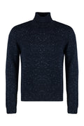 Navy Blue Turtle Neck Sweater 1