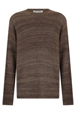 Brown Crew Neck Sweater 1