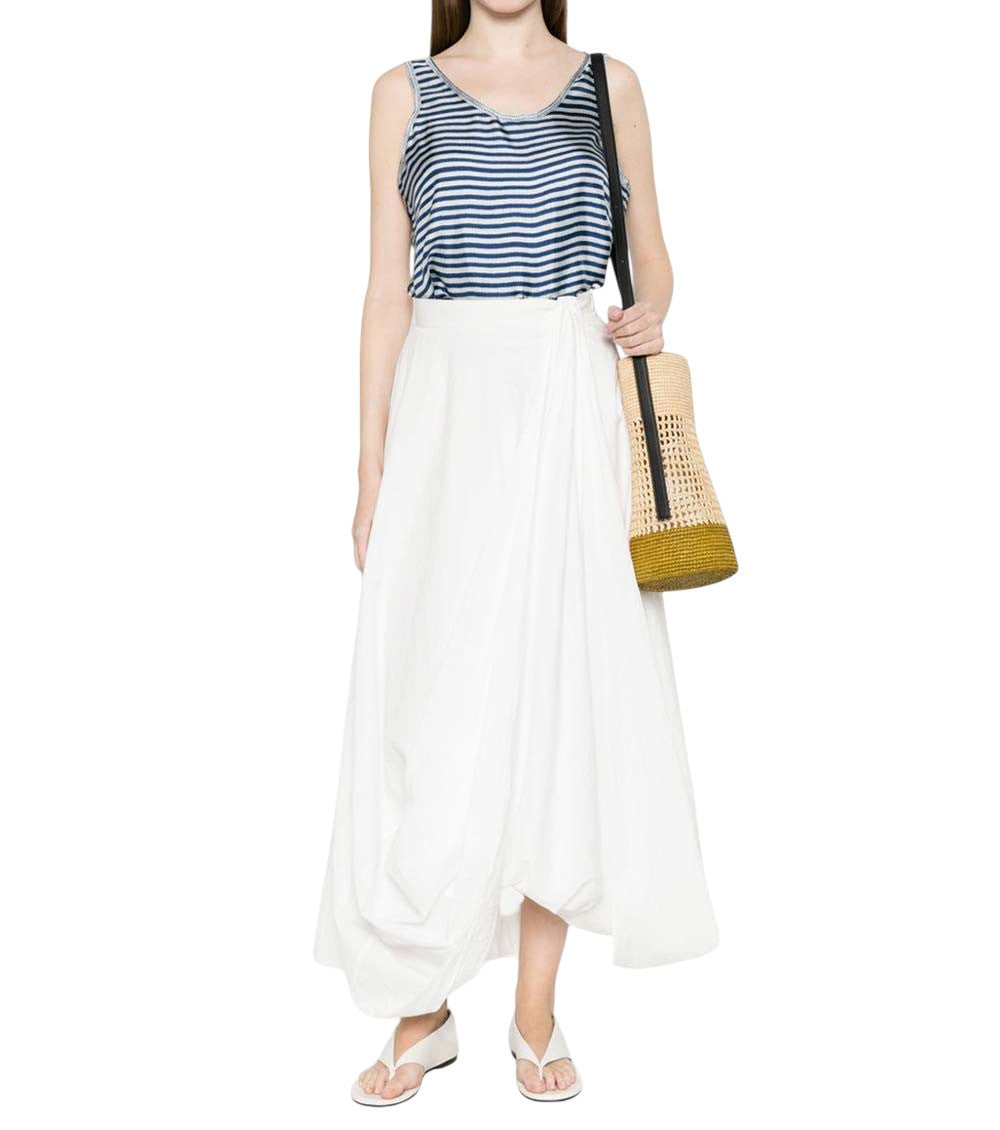 Sky Blue Stripes Tank Top 4