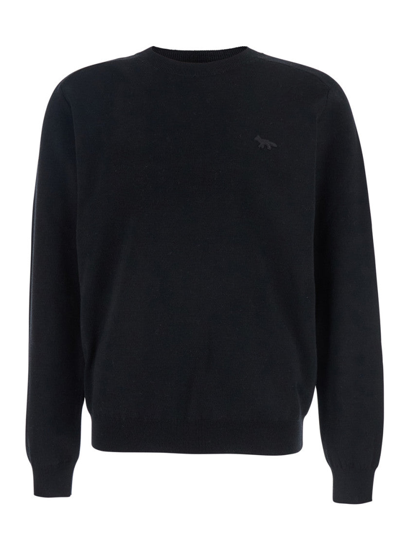 Black Crew Neck Sweater 1