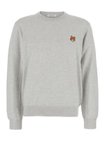 Grey Crew Neck Sweater 1