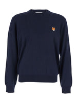 Navy Blue Logo Sweater 1
