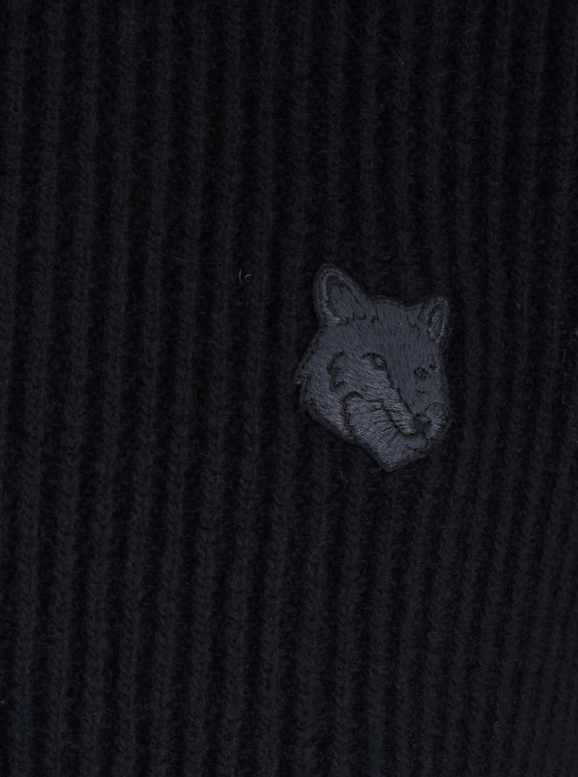 Black Shirt Collar Sweater 3