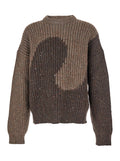 Brown Crew Neck Sweater 1