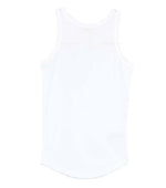 White Solid Round Neck Top 1