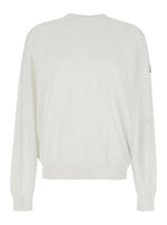 White Crew Neck Sweater 1