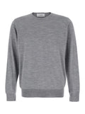 Grey Crew Neck Sweater 1