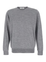 Grey Crew Neck Sweater 1