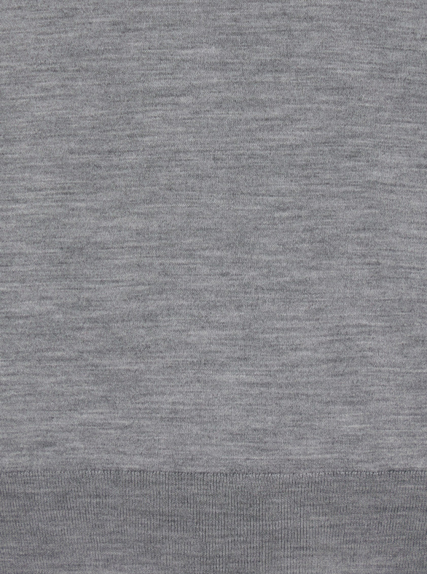 Grey Crew Neck Sweater 3