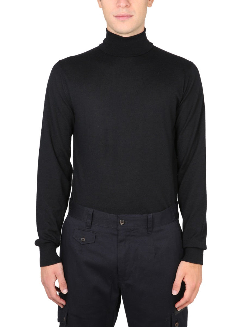 Black Turtle Neck Sweater 1