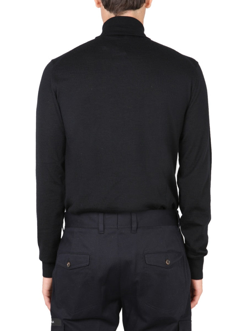 Black Turtle Neck Sweater 3