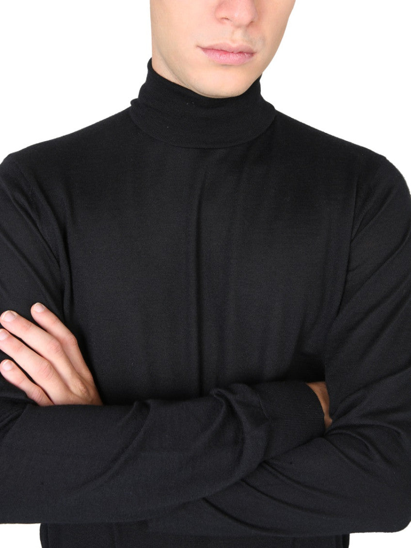 Black Turtle Neck Sweater 4