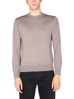 Light Grey Solid Sweater 1