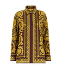 Burgundy Printed Shirt 1