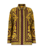 Burgundy Printed Shirt 1
