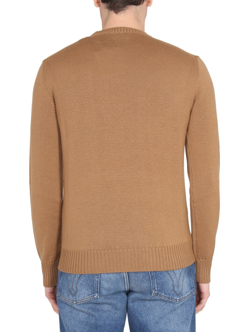 Brown Crew Neck Sweater 3