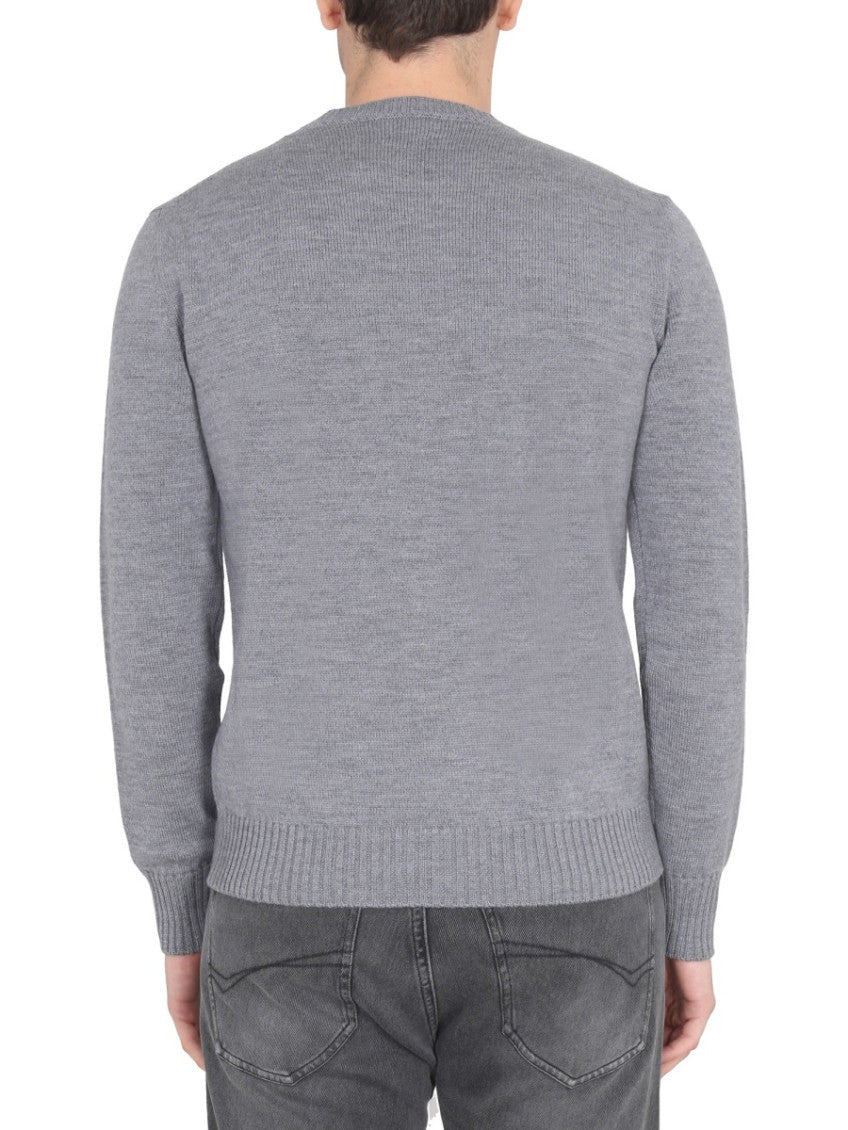 Grey Crew Neck Sweater 3