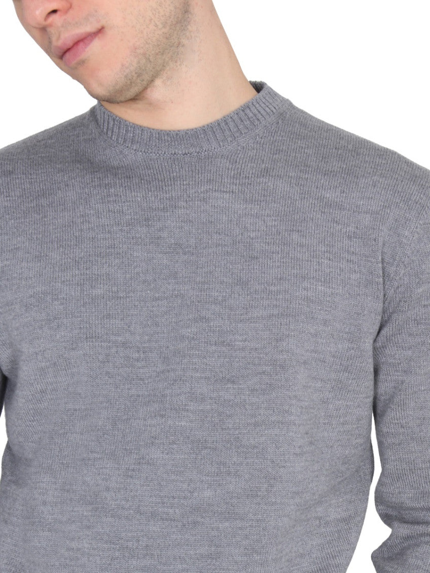 Grey Crew Neck Sweater 4
