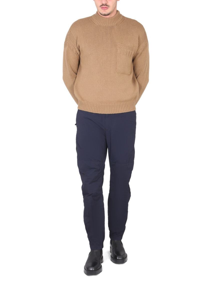 Light Brown Knitted Sweater 2