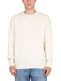 Off White Solid Sweater 1