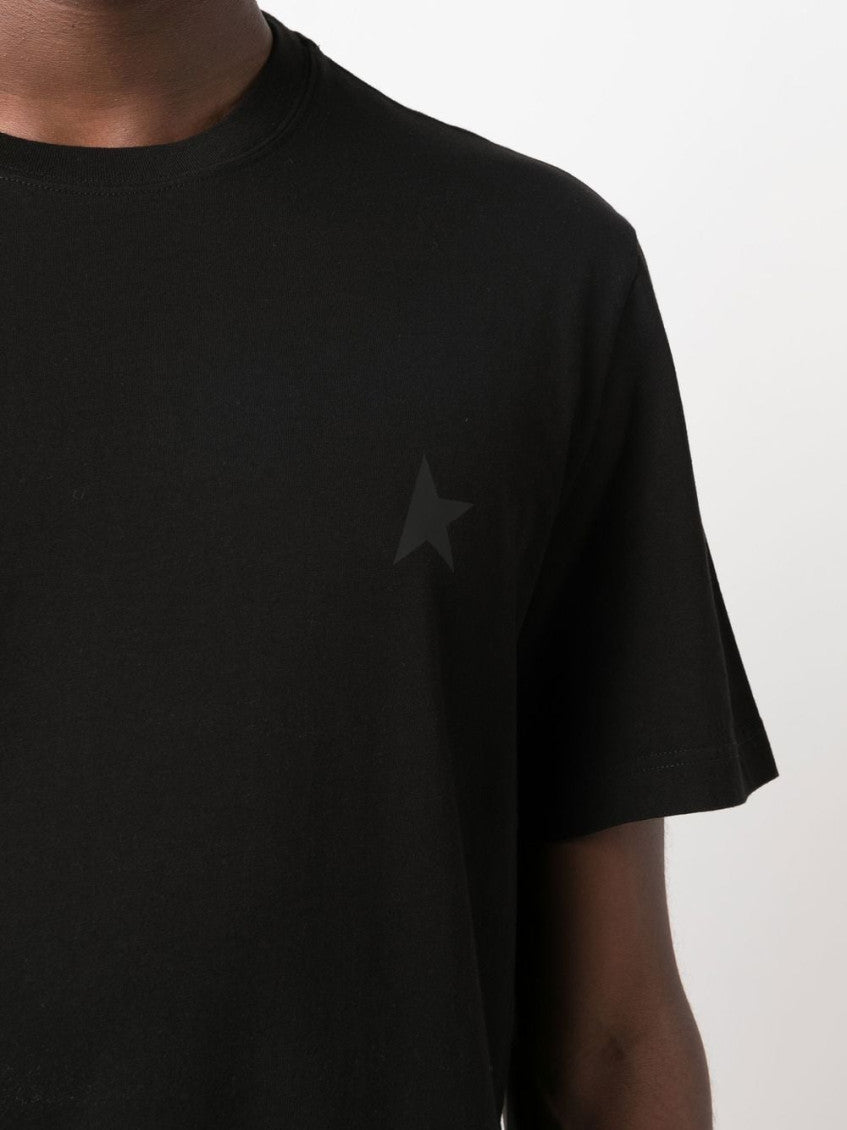 Black Cotton T-Shirt 4