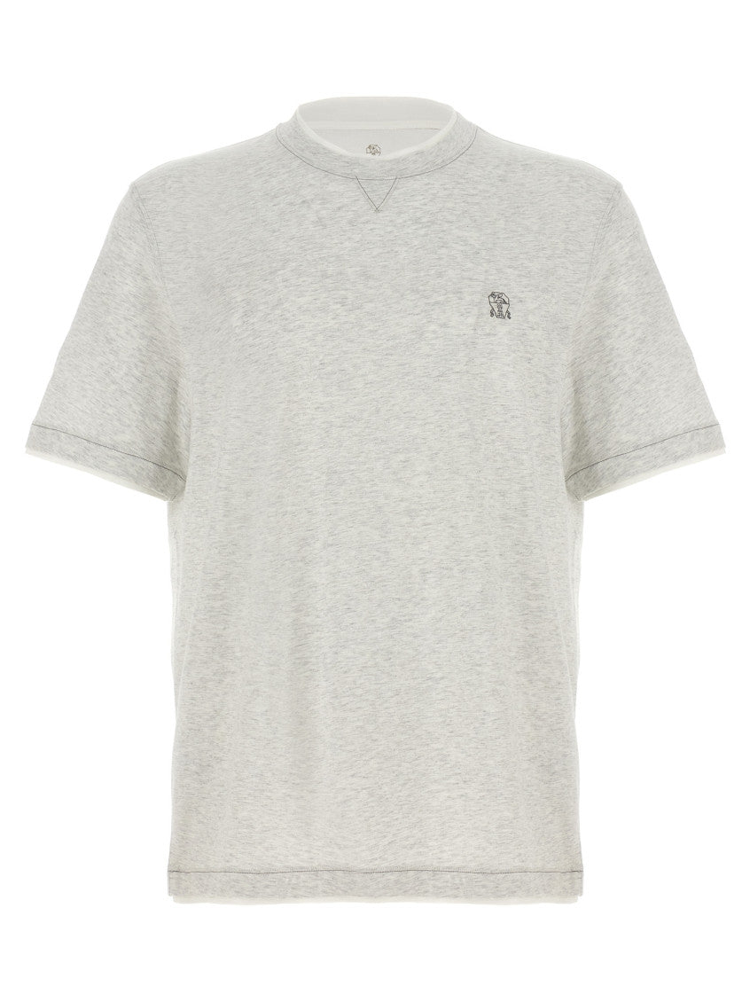 Grey Layered T-shirt 1
