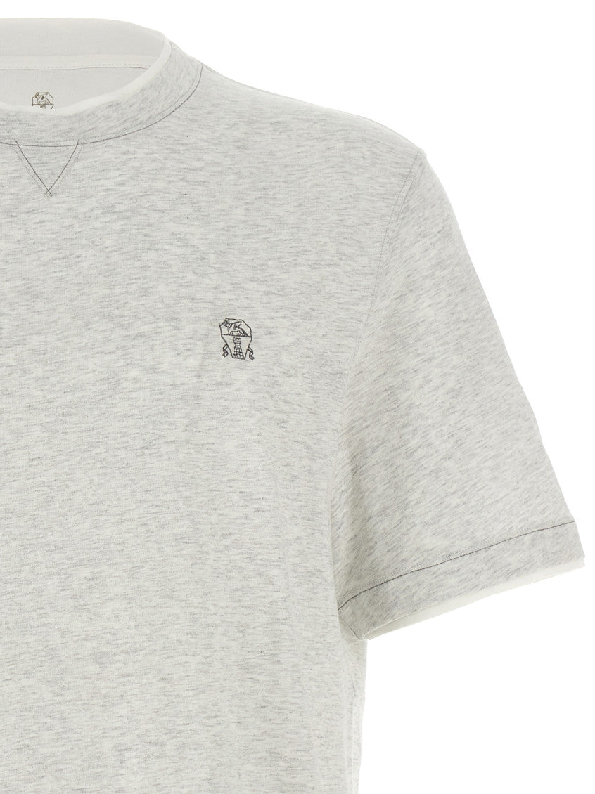 Grey Layered T-shirt 3