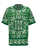 Green 'Maiolica' T-shirt 1