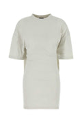 White T-shirt Dress 1