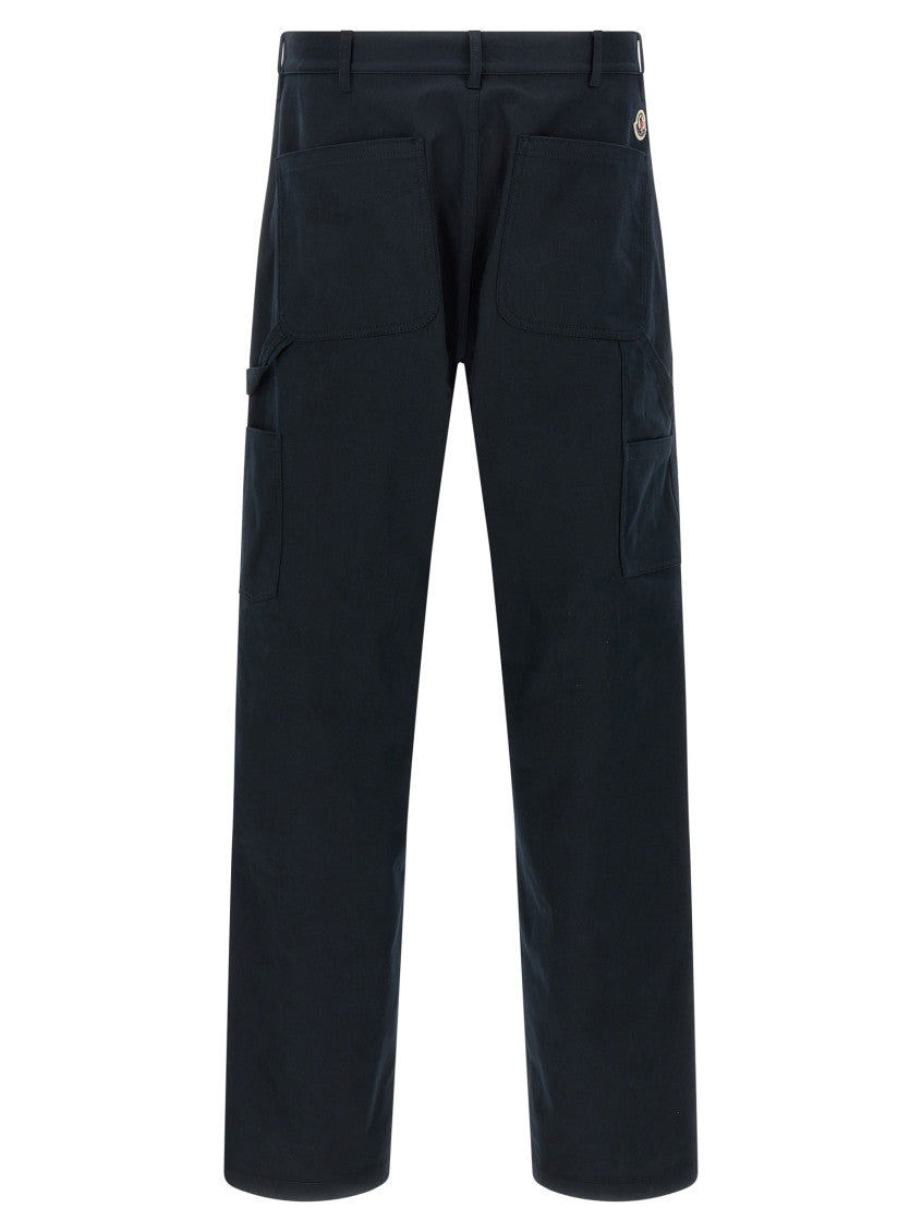 Blue Cotton trousers 2