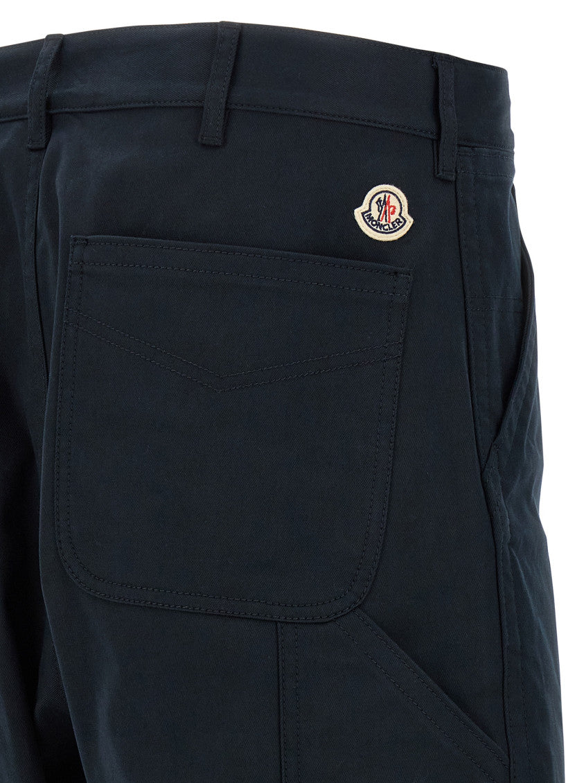 Blue Cotton trousers 4