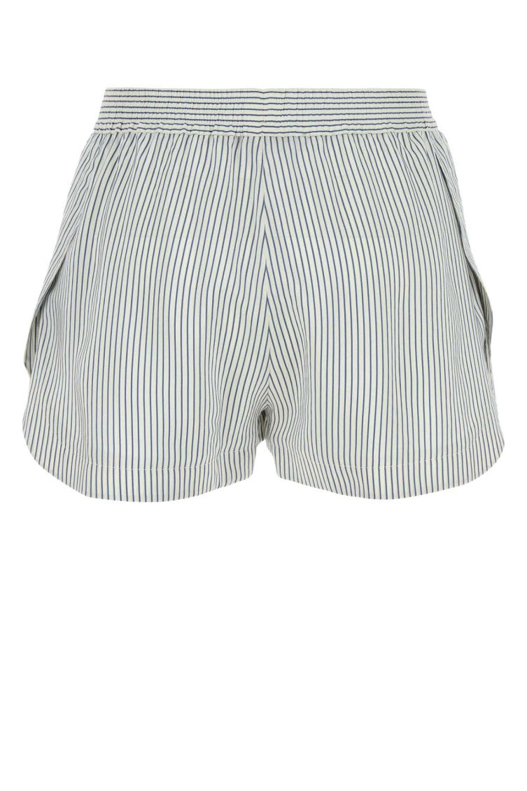 White Striped Short 2