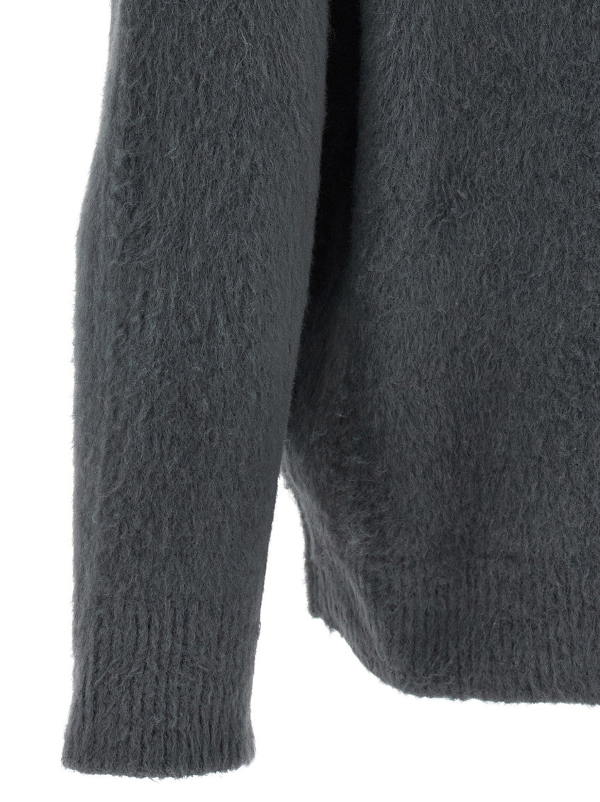 Grey Cotton Sweater 4
