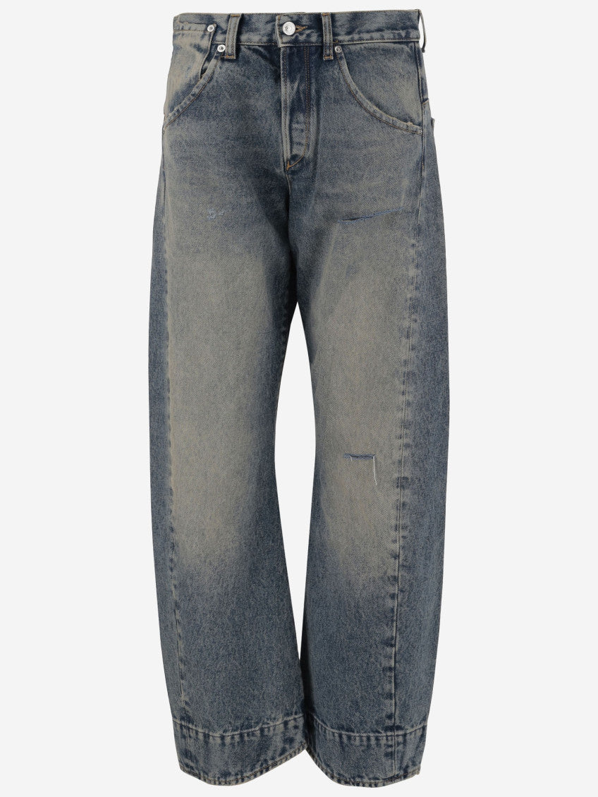 Blue Cotton Jeans 1