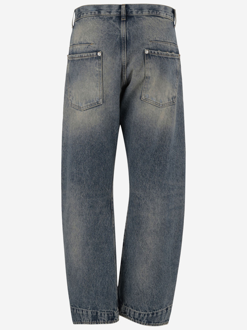 Blue Cotton Jeans 2