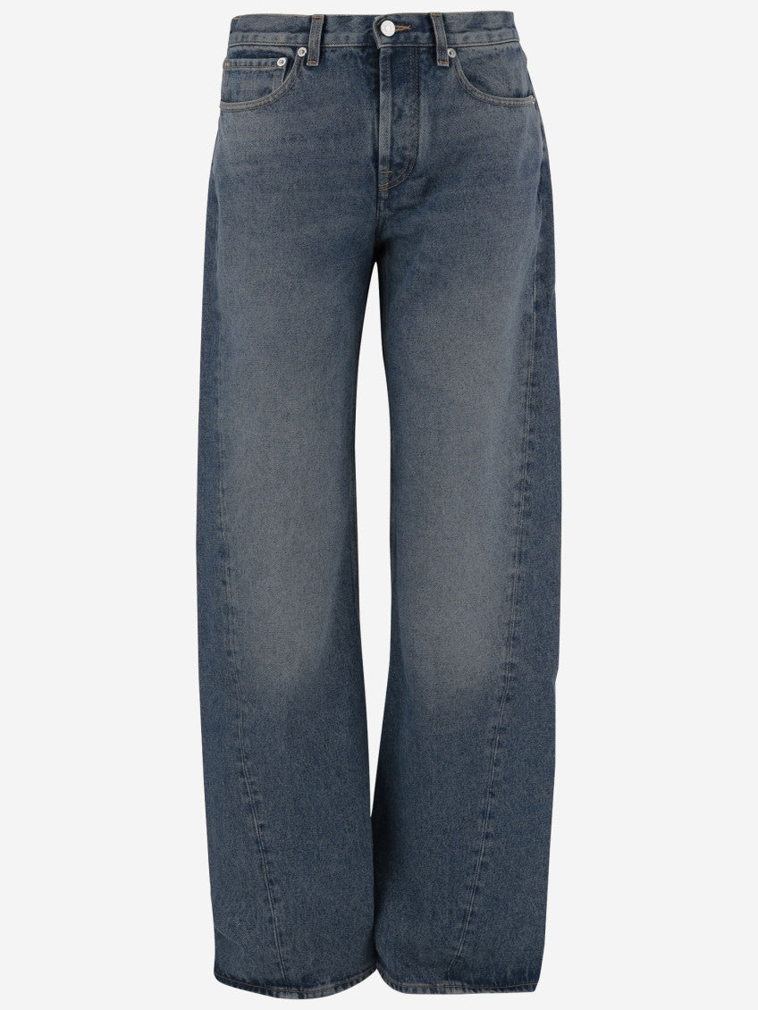 Blue Cotton Jeans 1