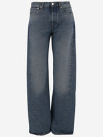 Blue Cotton Jeans 1