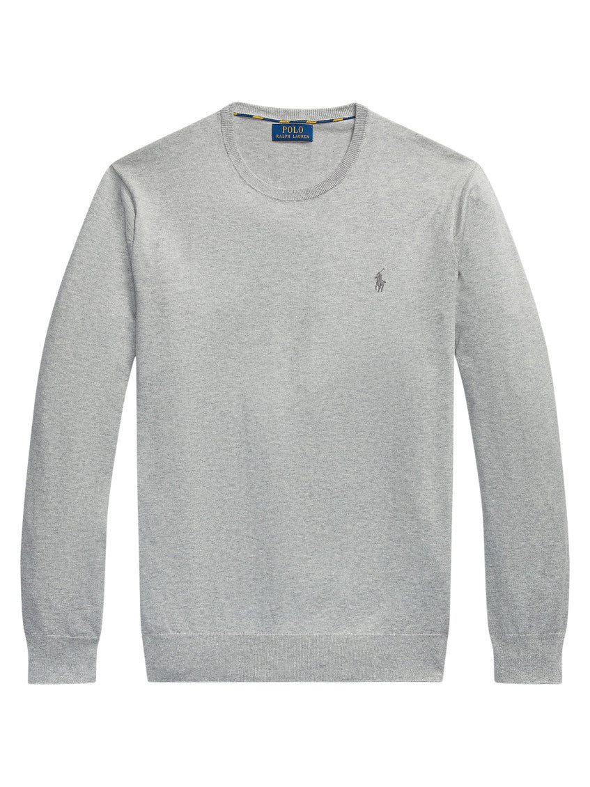 Grey Crew Neck Sweater 1
