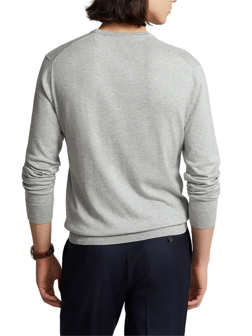 Grey Crew Neck Sweater 3