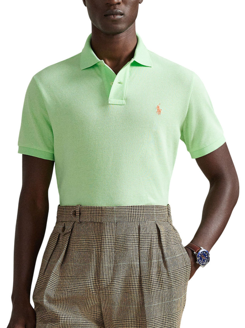 Green Shirt Collar Polo 2