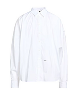 White Relaxed Logo Shirt 1