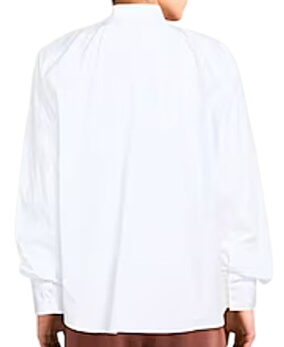 White Relaxed Logo Shirt 2