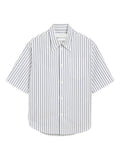White Loose Stripes Shirt 1