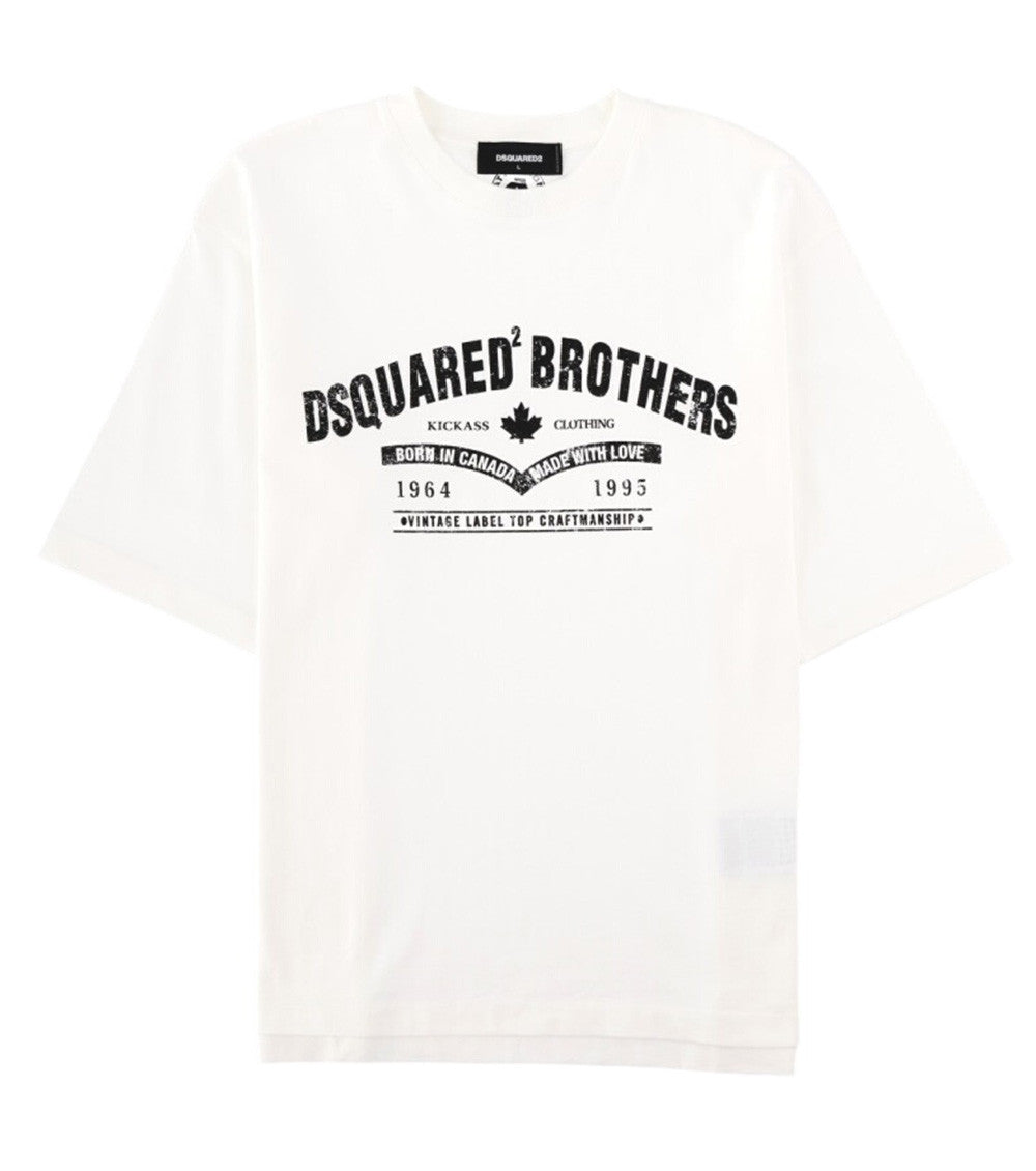 White Crew Neck T-Shirt 1