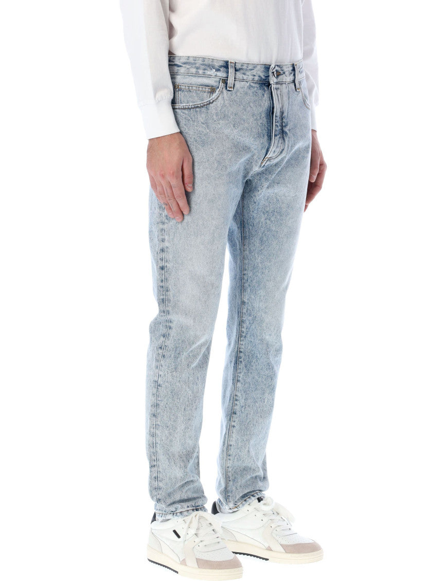 Light Blue Straight Jeans 2