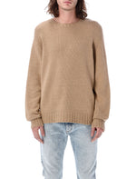 Beige Crew Neck Sweater 1