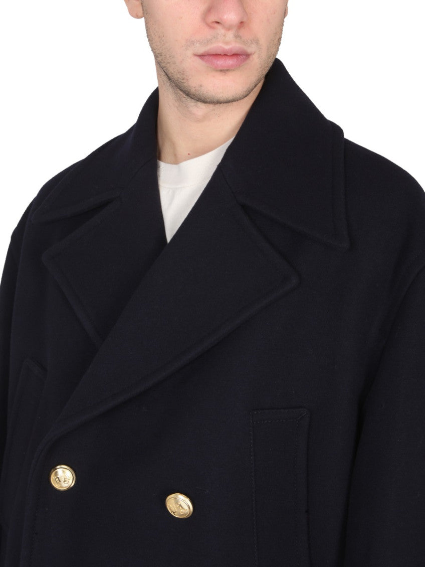 Navy Blue Short Coat 4